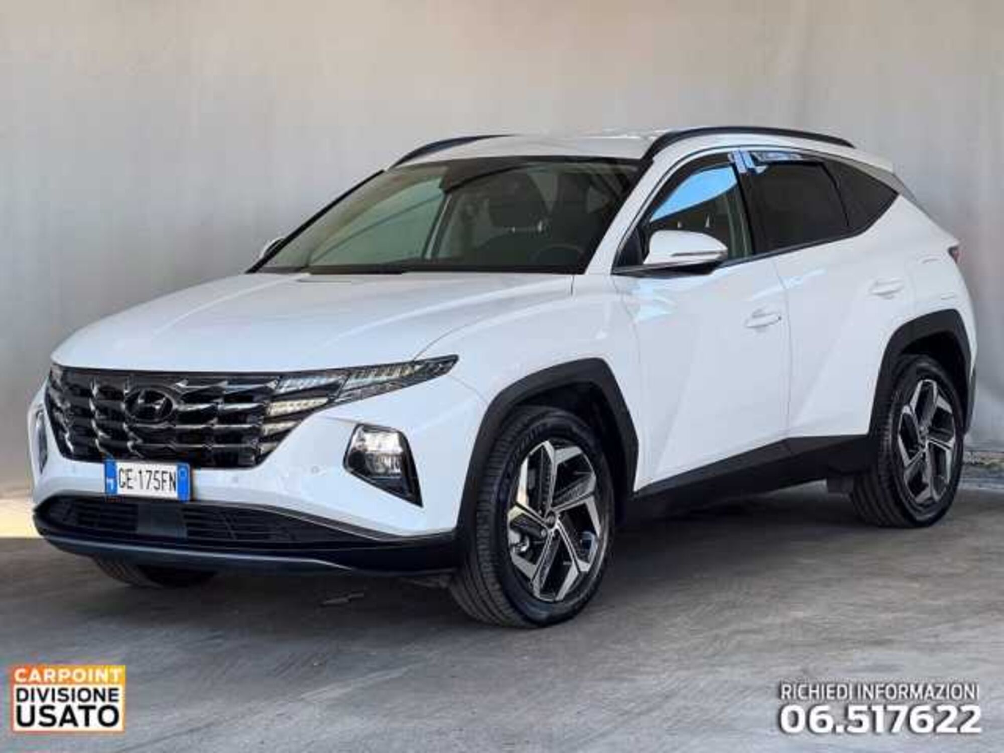 Hyundai Tucson 1.6 hev Exellence Lounge Pack 2wd auto del 2021 usata a Roma