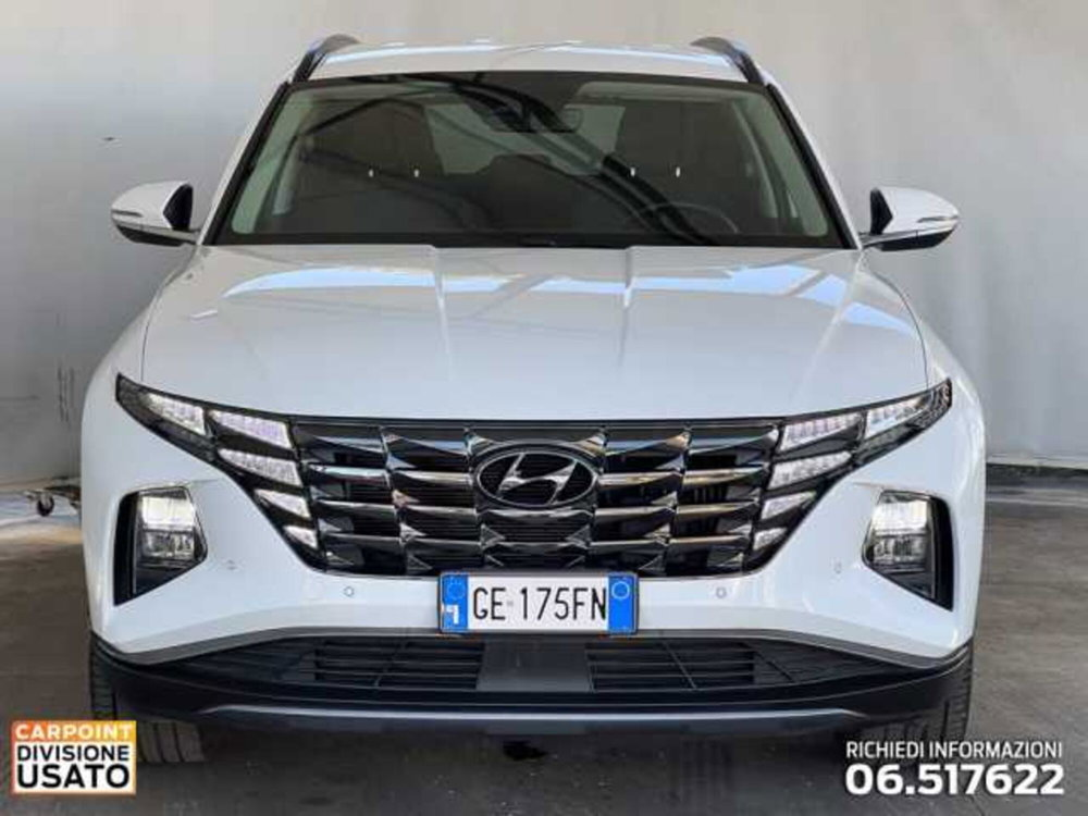 Hyundai Tucson 1.6 hev Exellence Lounge Pack 2wd auto del 2021 usata a Roma (2)
