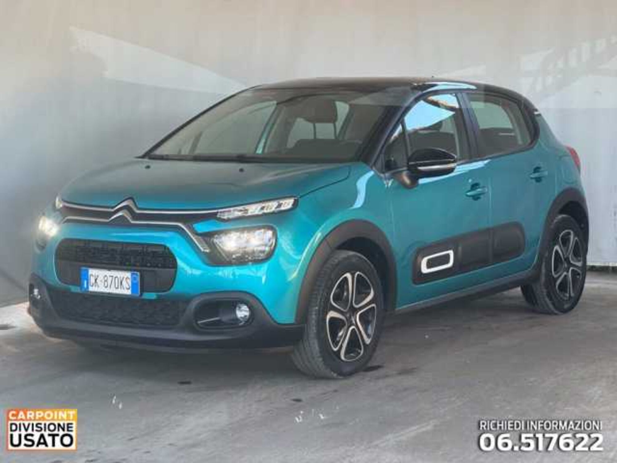 Citroen C3 1.2 puretech Max s&amp;s 83cv neopatentati del 2022 usata a Roma