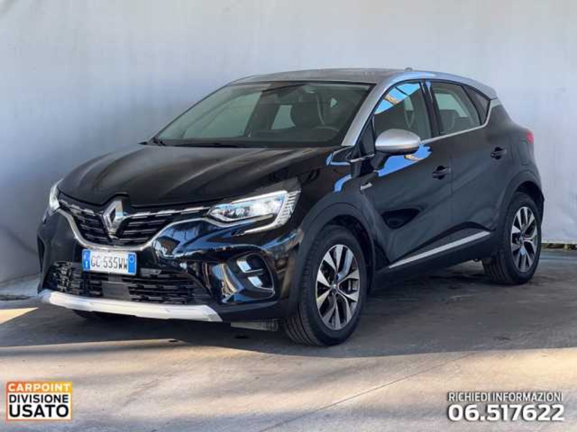 Renault Captur Plug-in Hybrid E-Tech 160 CV Intens  del 2020 usata a Roma