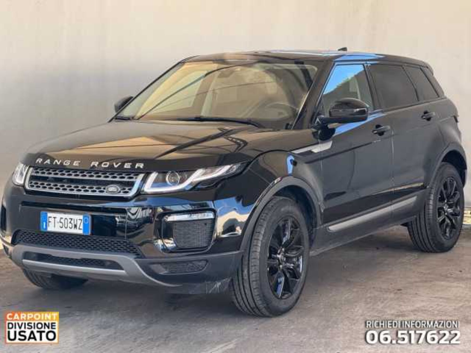 Land Rover Range Rover Evoque 2.0D I4-L.Flw 150 CV AWD Auto HSE del 2019 usata a Roma