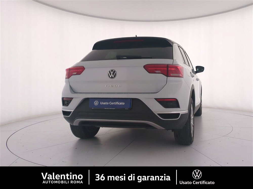 Volkswagen T-Roc 1.5 TSI ACT Style BlueMotion Technology  del 2020 usata a Roma (3)