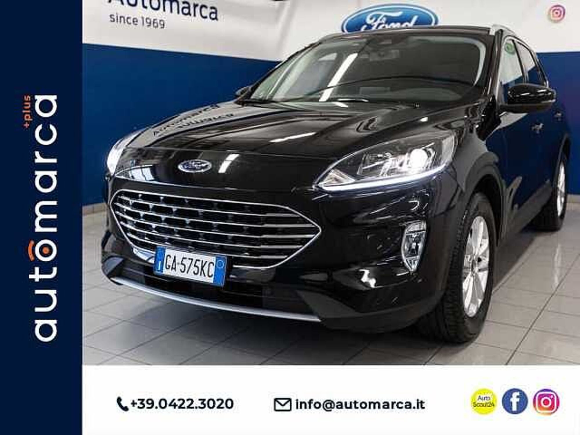 Ford Kuga 1.5 EcoBlue 120 CV 2WD Titanium  del 2020 usata a Silea