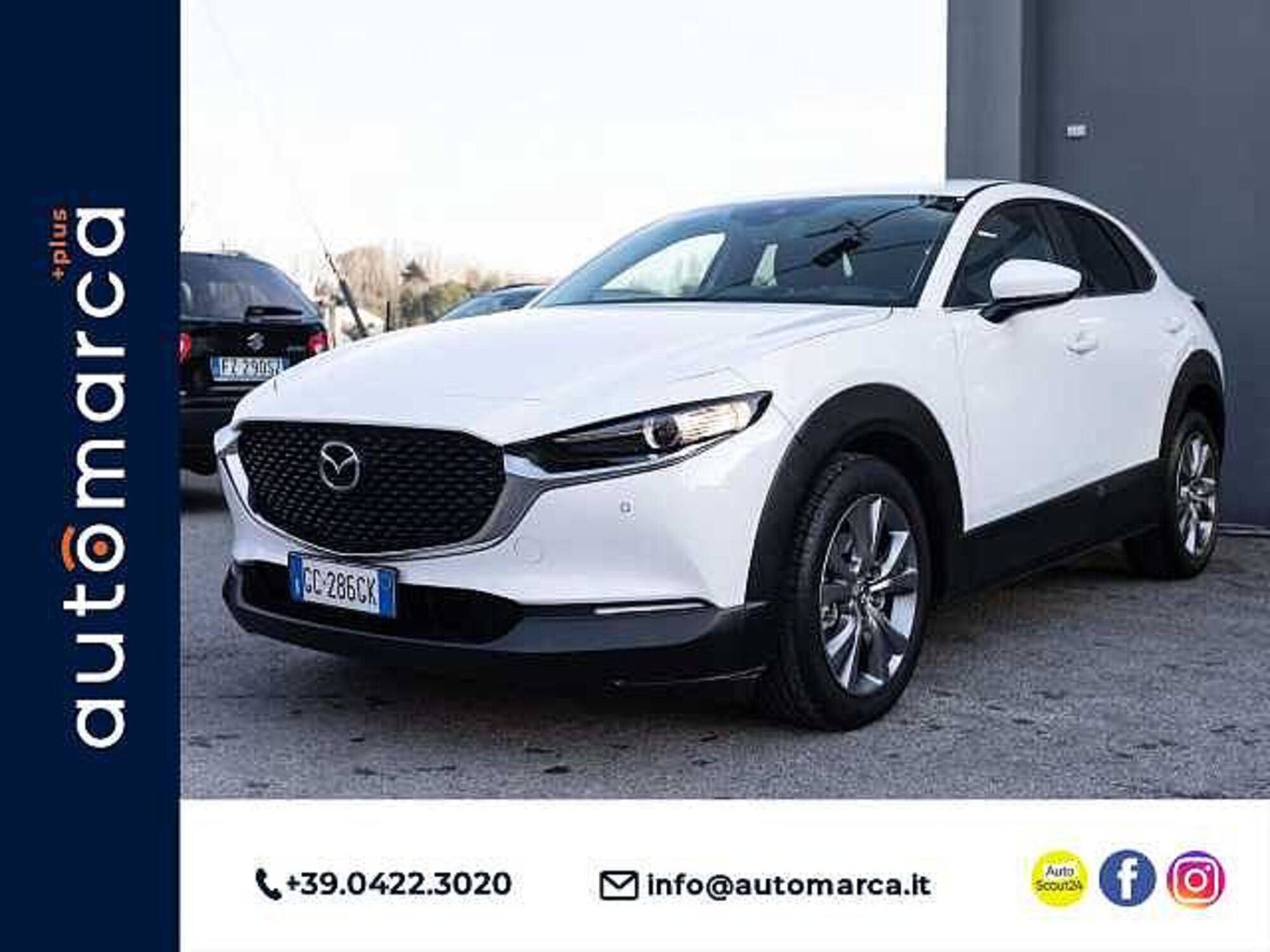 Mazda CX-30 Skyactiv-G M Hybrid 2WD Executive  del 2020 usata a Silea