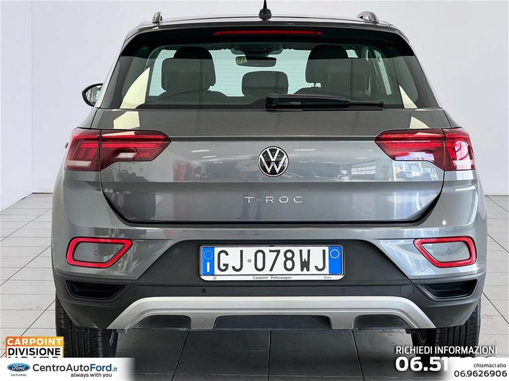 Volkswagen T-Roc 2.0 tdi Life 115cv del 2022 usata a Albano Laziale (4)