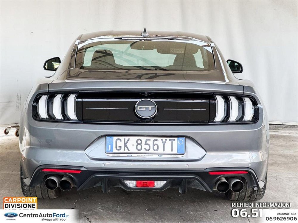 Ford Mustang Coupé Fastback 5.0 V8 TiVCT GT  del 2022 usata a Albano Laziale (4)