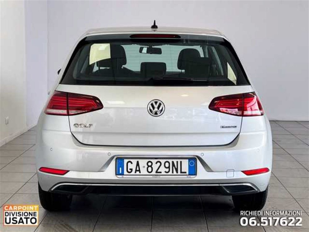 Volkswagen Golf 1.5 TGI DSG Life del 2020 usata a Roma (4)