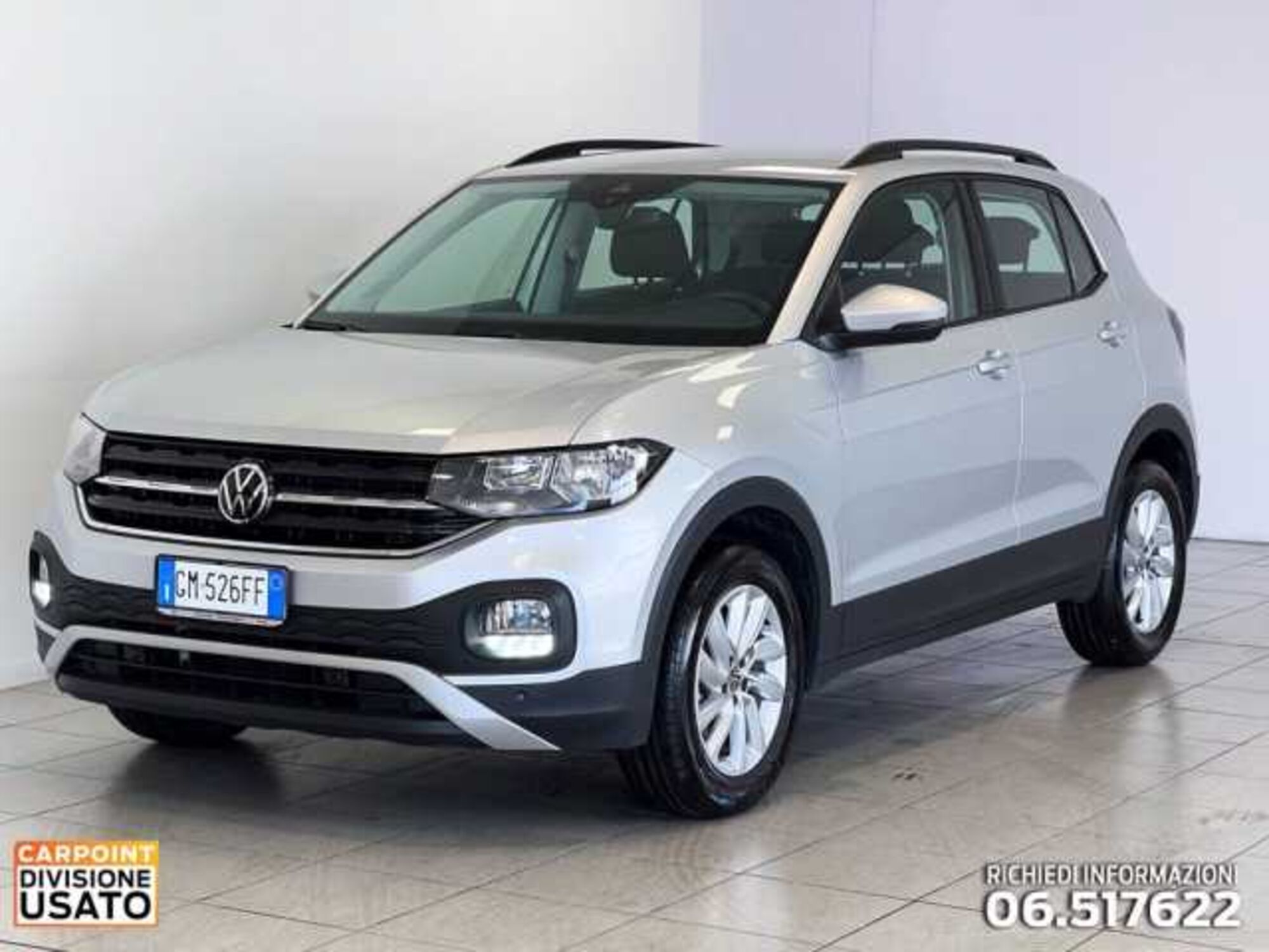 Volkswagen T-Cross 1.0 tsi Life 95cv del 2022 usata a Roma