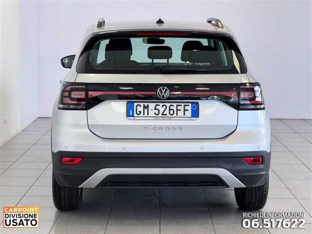 Volkswagen T-Cross 1.0 tsi Life 95cv del 2022 usata a Roma (4)
