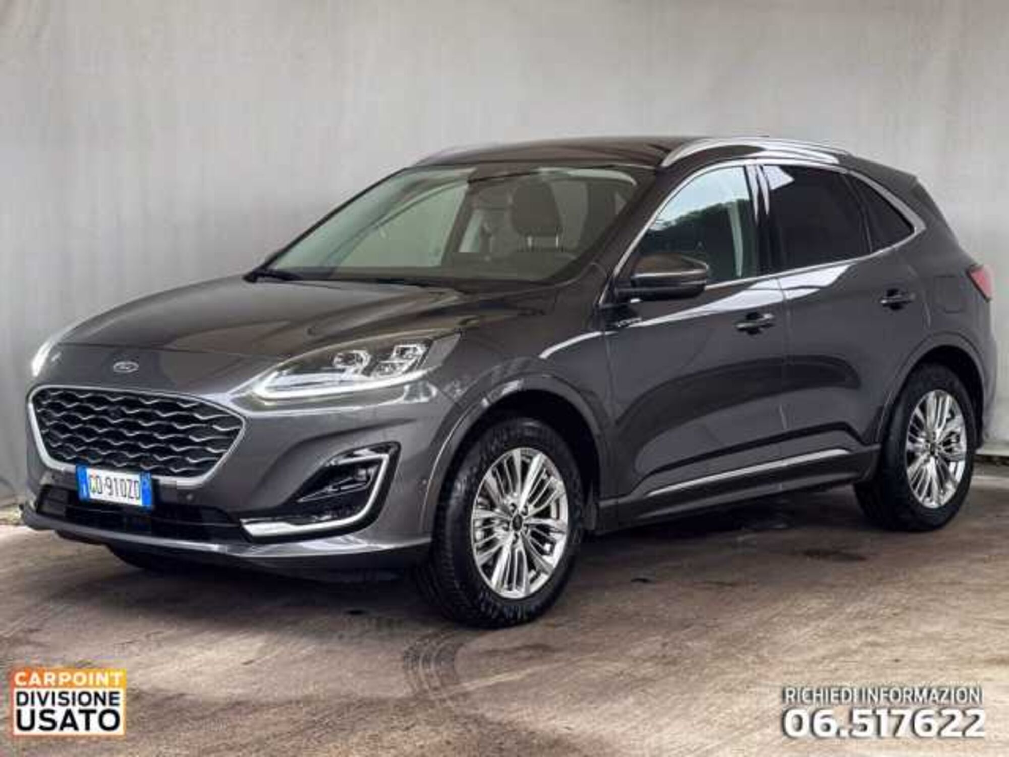 Ford Kuga 2.5 Full Hybrid 190 CV CVT 2WD Vignale del 2021 usata a Roma