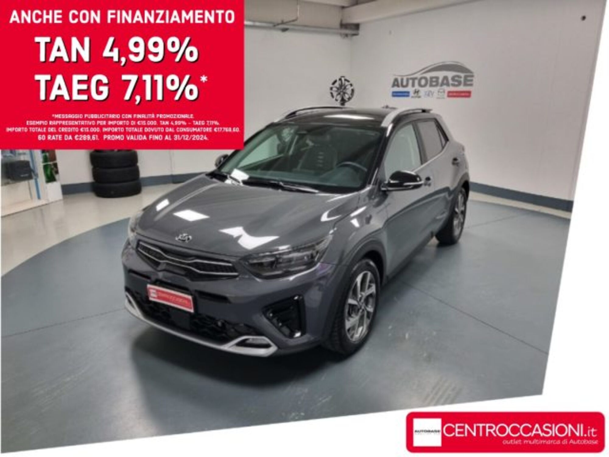 Kia Stonic 1.0 T-GDi 100 CV MHEV iMT GT Line del 2021 usata a Brescia