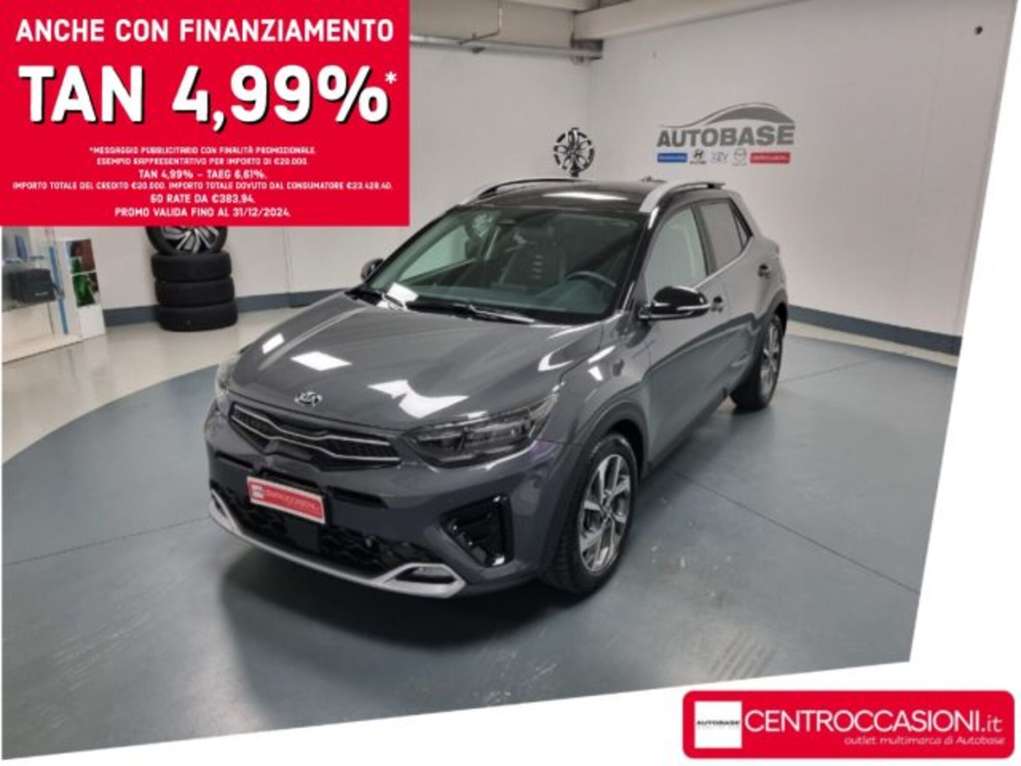 Kia Stonic 1.0 T-GDi 100 CV MHEV iMT GT Line del 2021 usata a Brescia