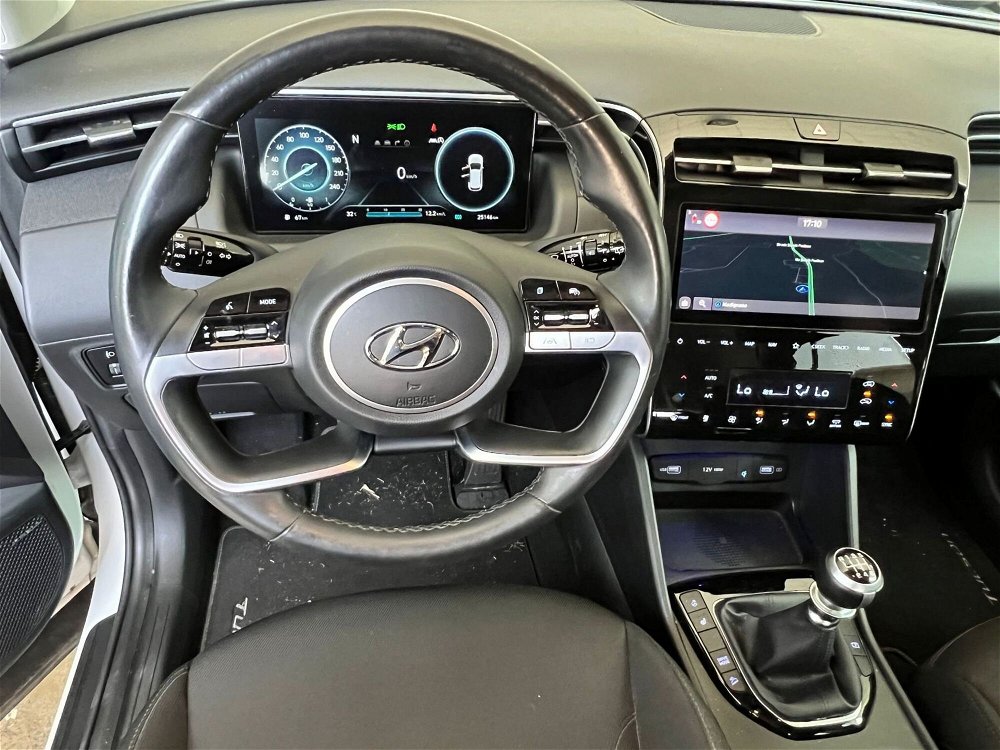 Hyundai Tucson 1.6 t-gdi 48V Exellence 2wd imt del 2021 usata a Madignano (5)