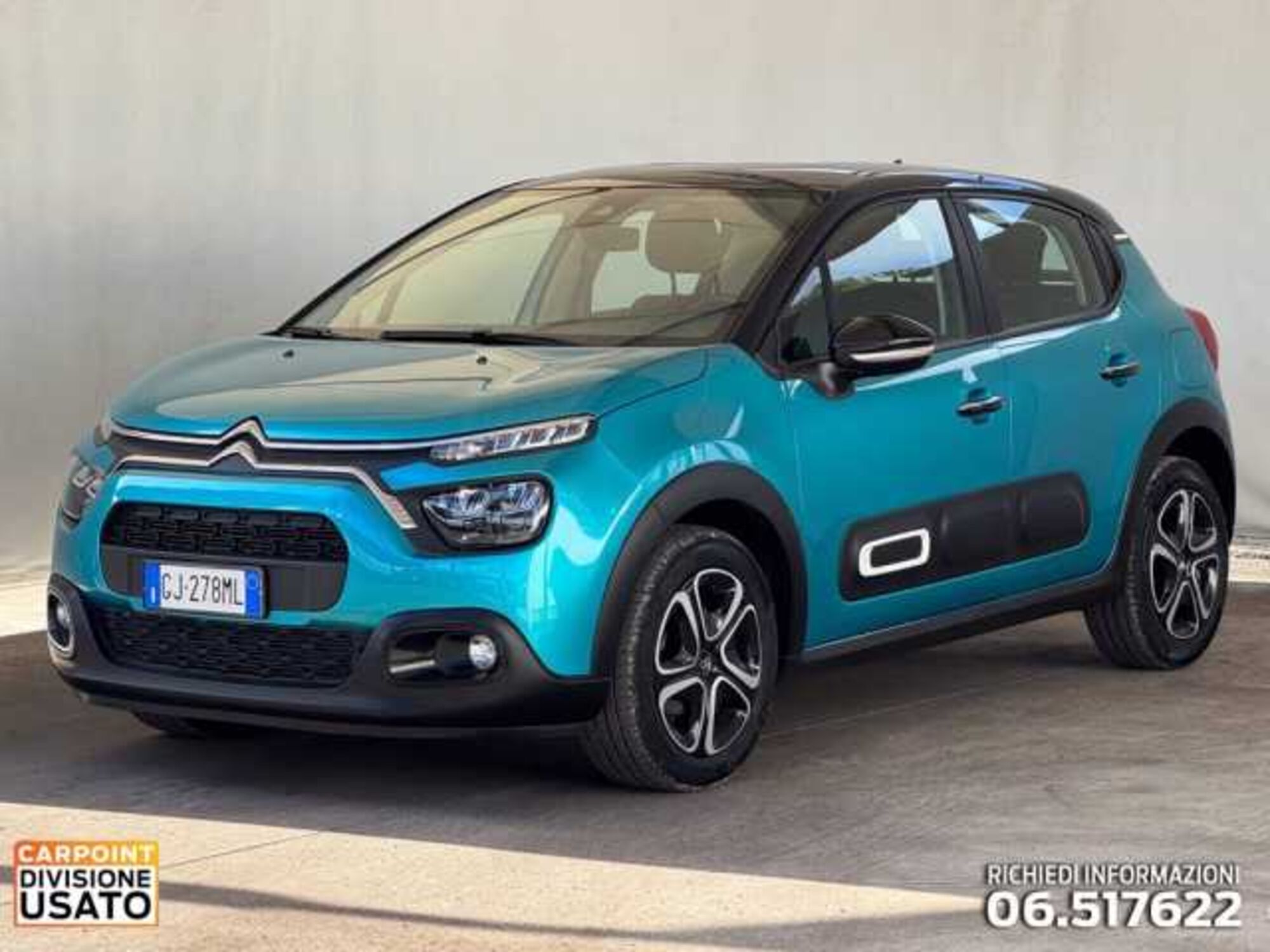 Citroen C3 1.2 puretech Max s&amp;s 83cv neopatentati del 2022 usata a Roma