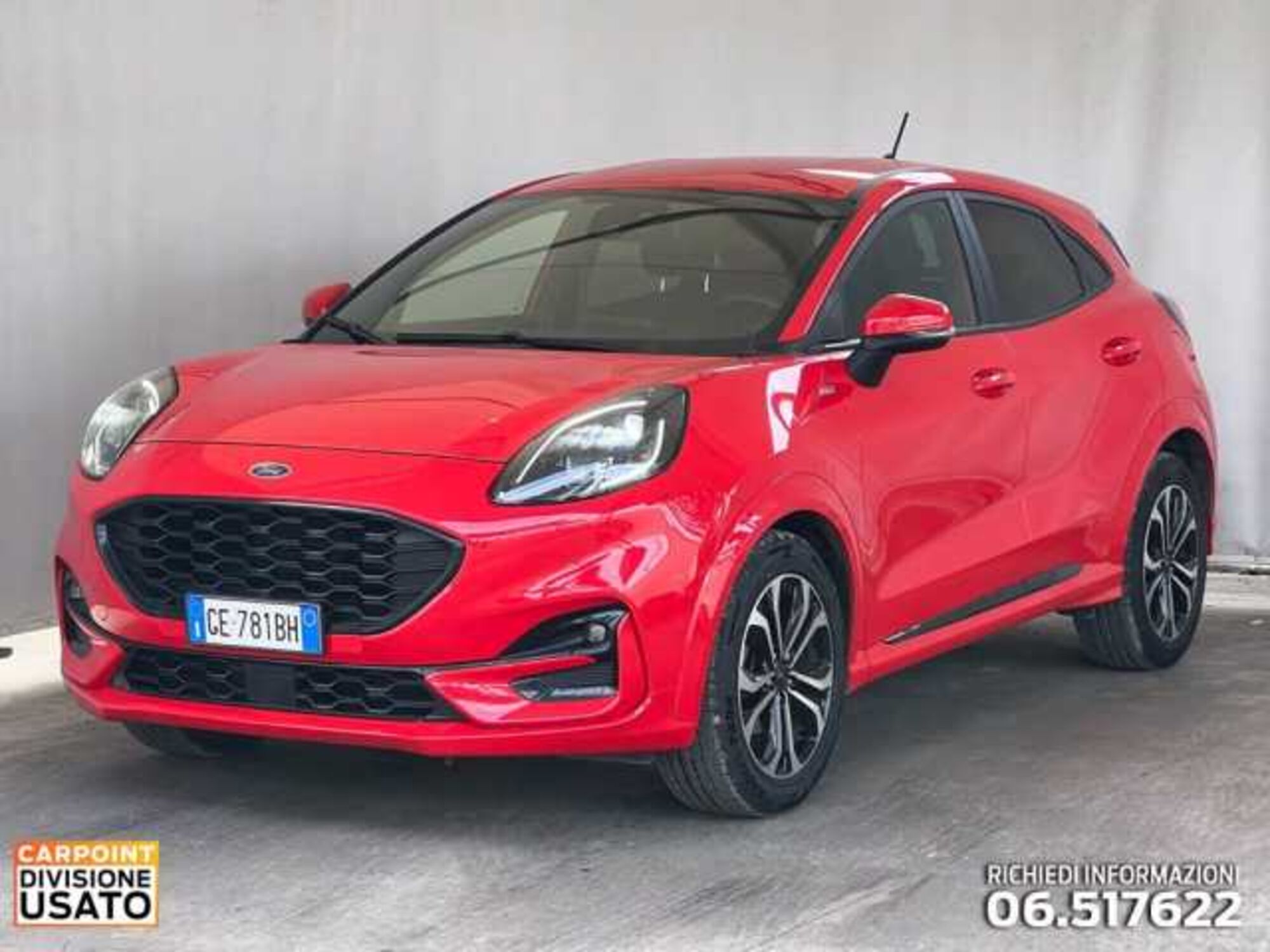 Ford Puma 1.0 ecoboost h ST-Line X 125cv del 2021 usata a Roma