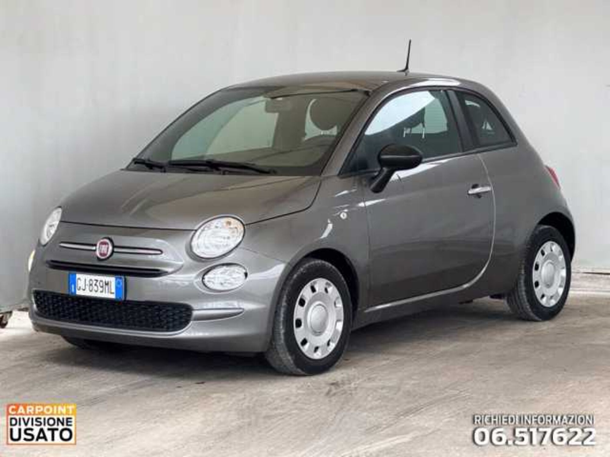 Fiat 500 1.0 Hybrid Cult  del 2022 usata a Roma