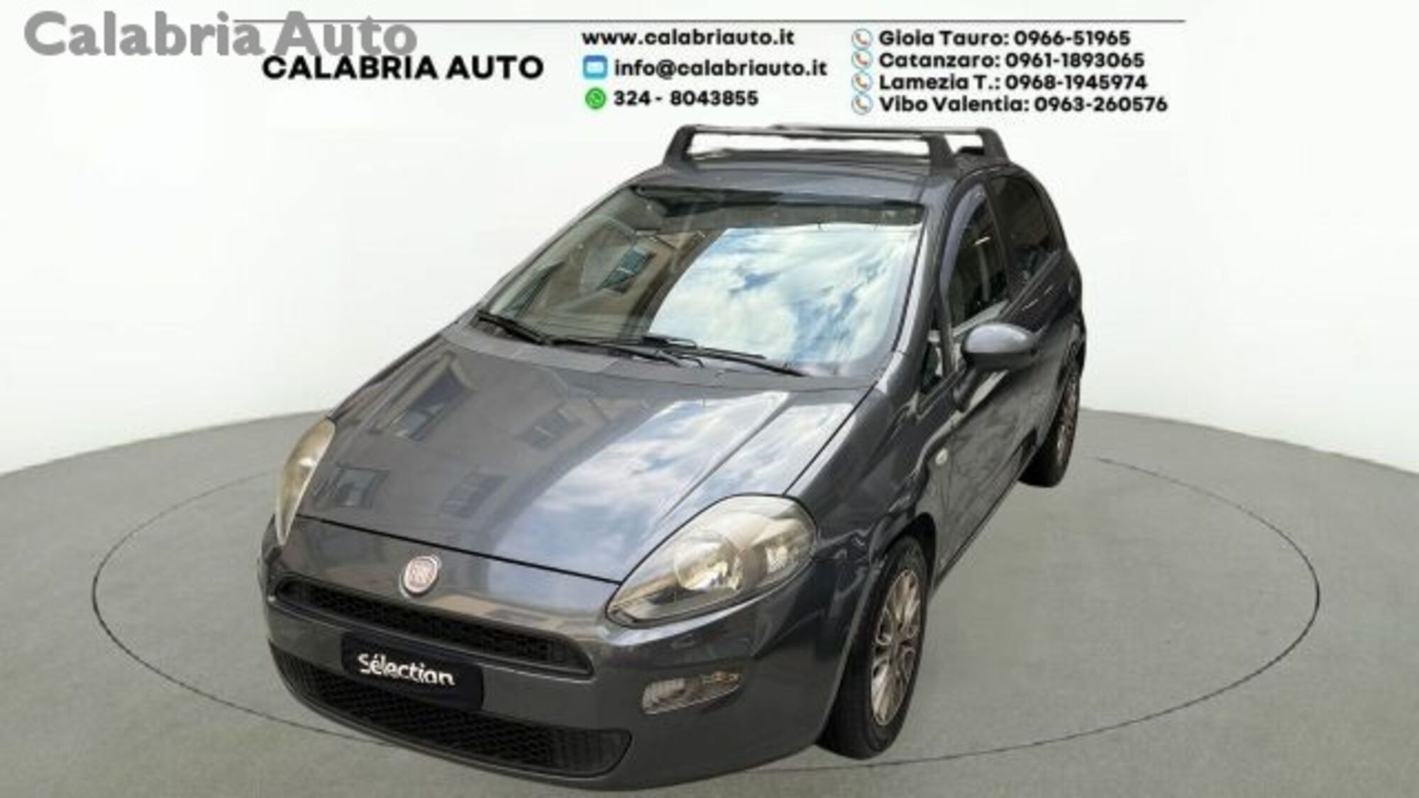 Fiat Punto 1.3 MJT II S&amp;S 95 CV 5 porte Easy  del 2012 usata a Gioia Tauro