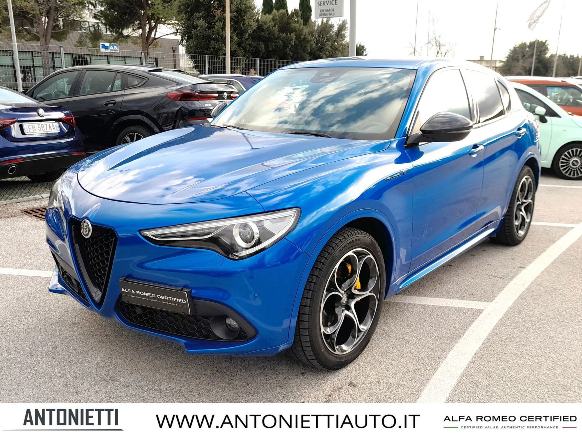 Alfa Romeo Stelvio Stelvio 2.2 Turbodiesel 210 CV AT8 Q4 Veloce  del 2021 usata a Jesi