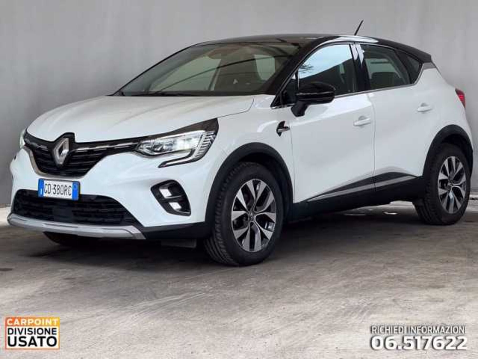 Renault Captur Blue dCi 95 CV Intens  del 2020 usata a Roma