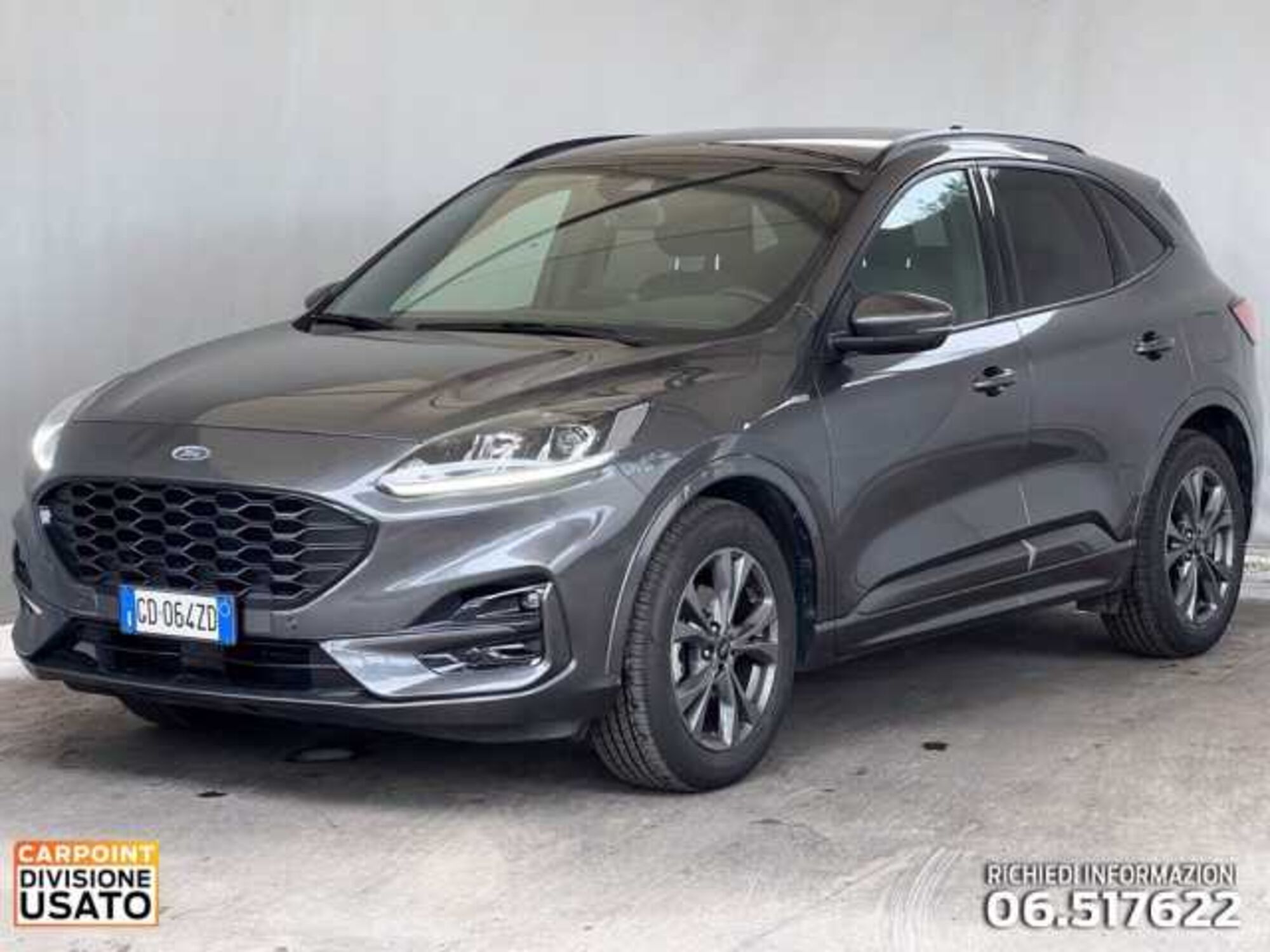 Ford Kuga 2.5 Plug In Hybrid 225 CV CVT 2WD ST-Line  del 2020 usata a Roma