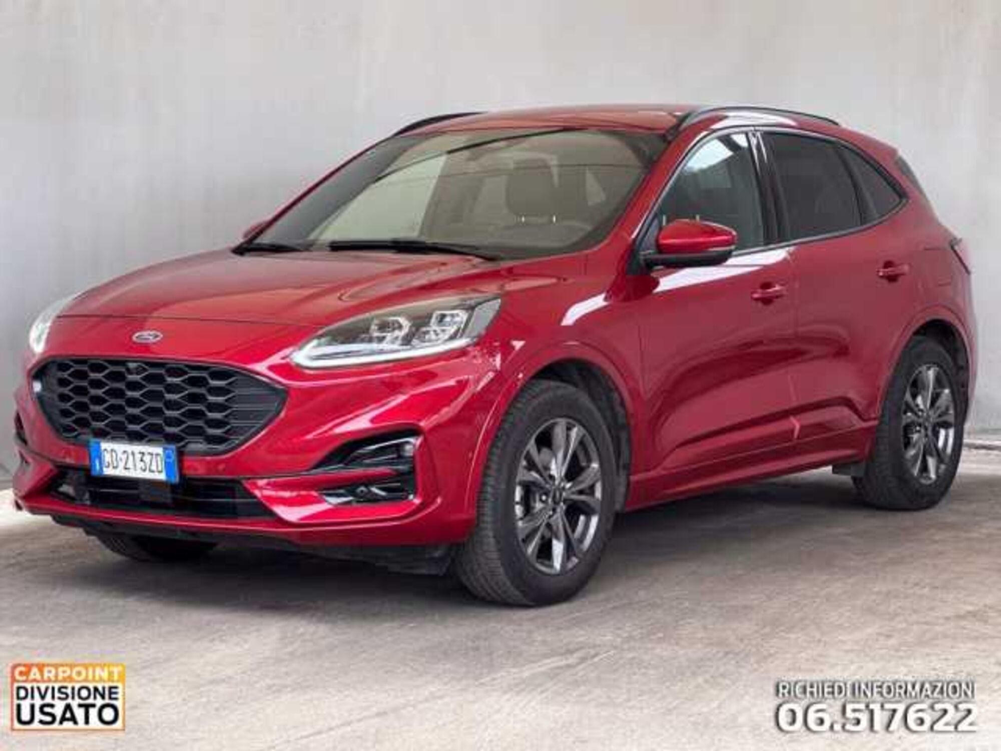 Ford Kuga 1.5 ecoboost ST-Line X 2wd 150cv del 2020 usata a Roma