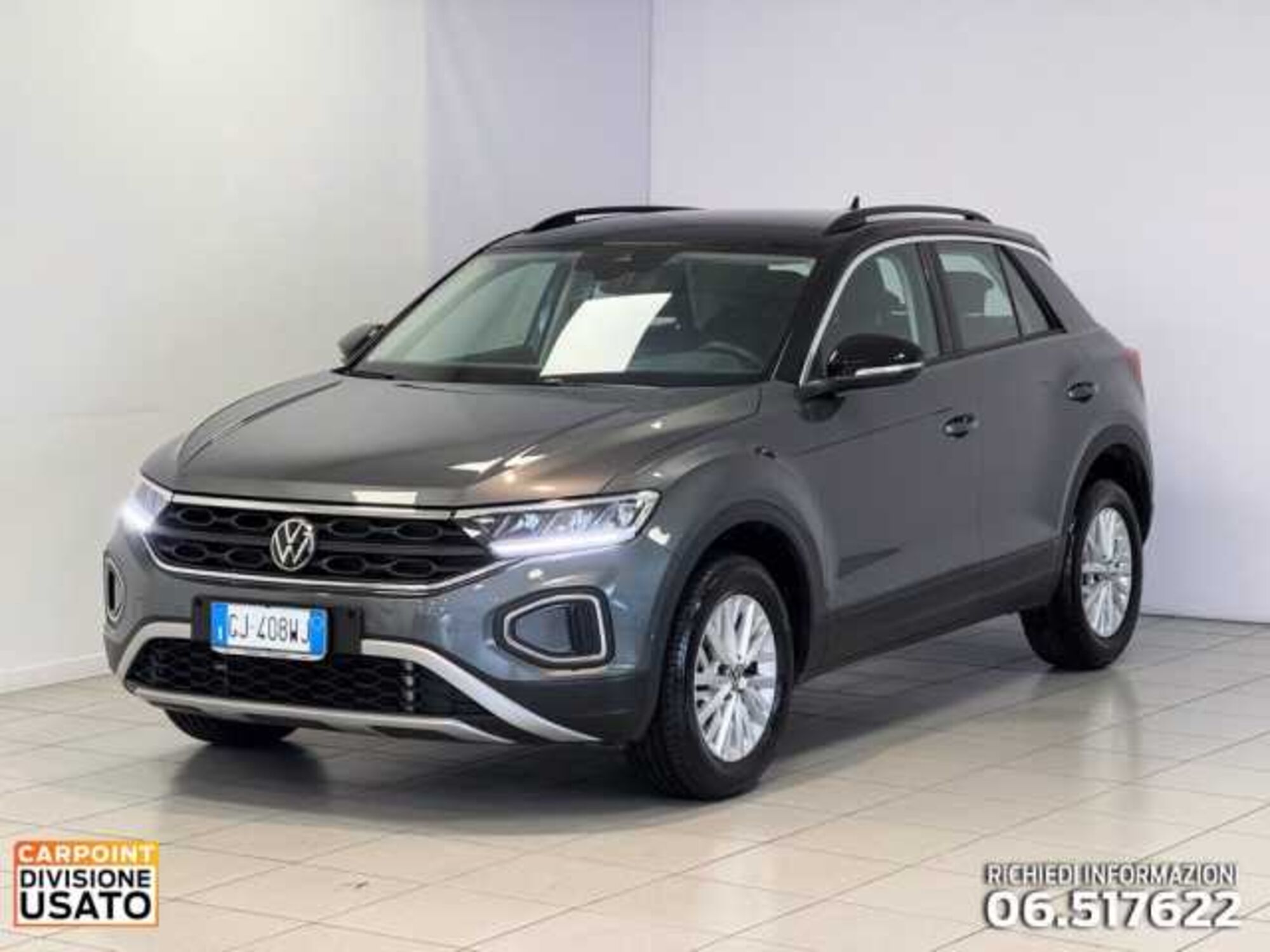 Volkswagen T-Roc 2.0 tdi Life 150cv dsg del 2022 usata a Roma