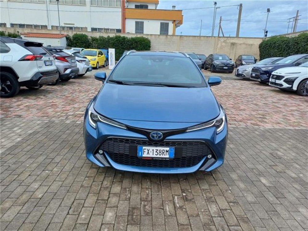 Toyota Corolla Touring Sports 1.8 Hybrid Style  del 2019 usata a Bari (5)