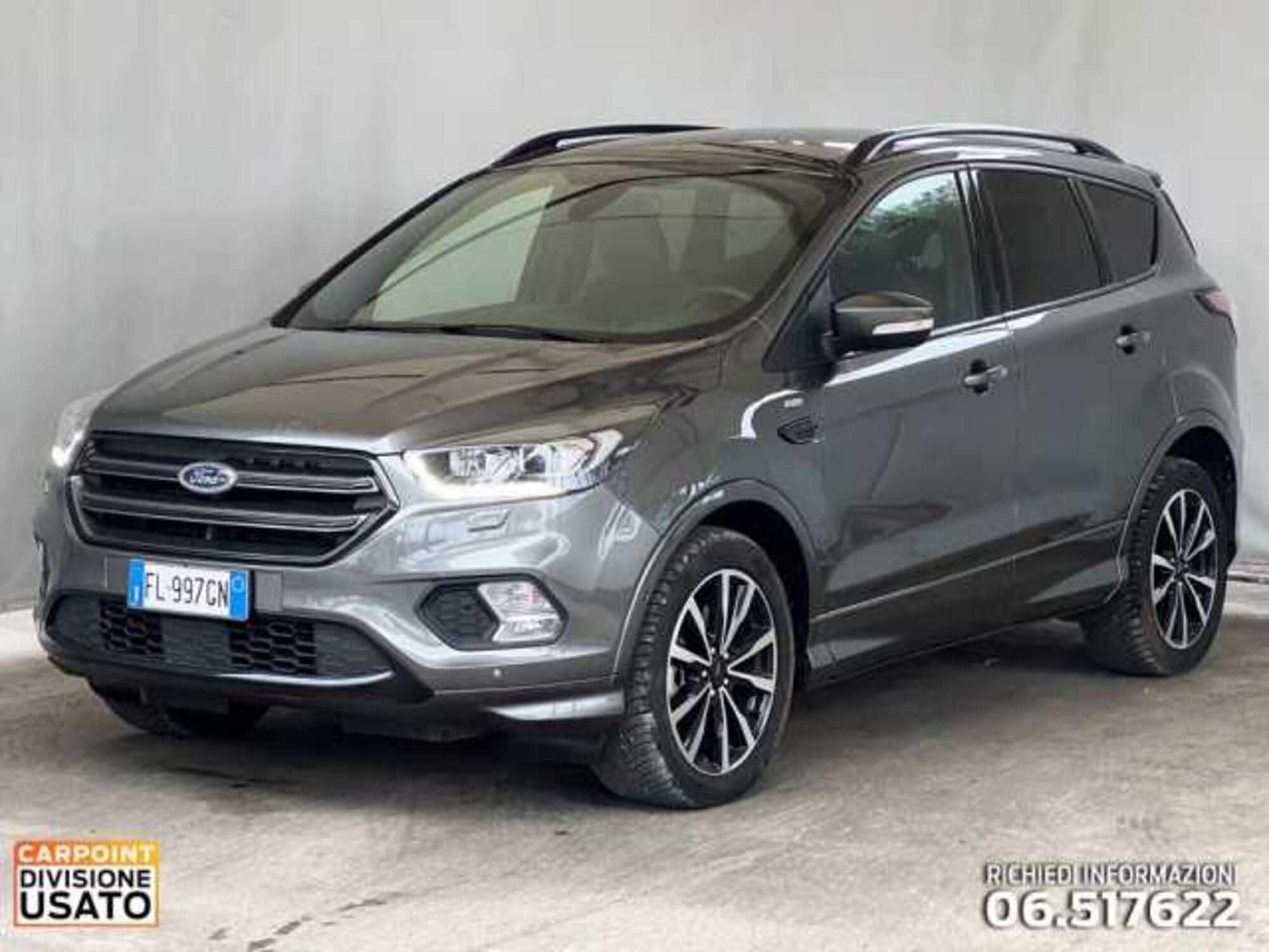 Ford Kuga 1.5 TDCI 120 CV S&amp;S 2WD Powershift ST-Line  del 2017 usata a Roma