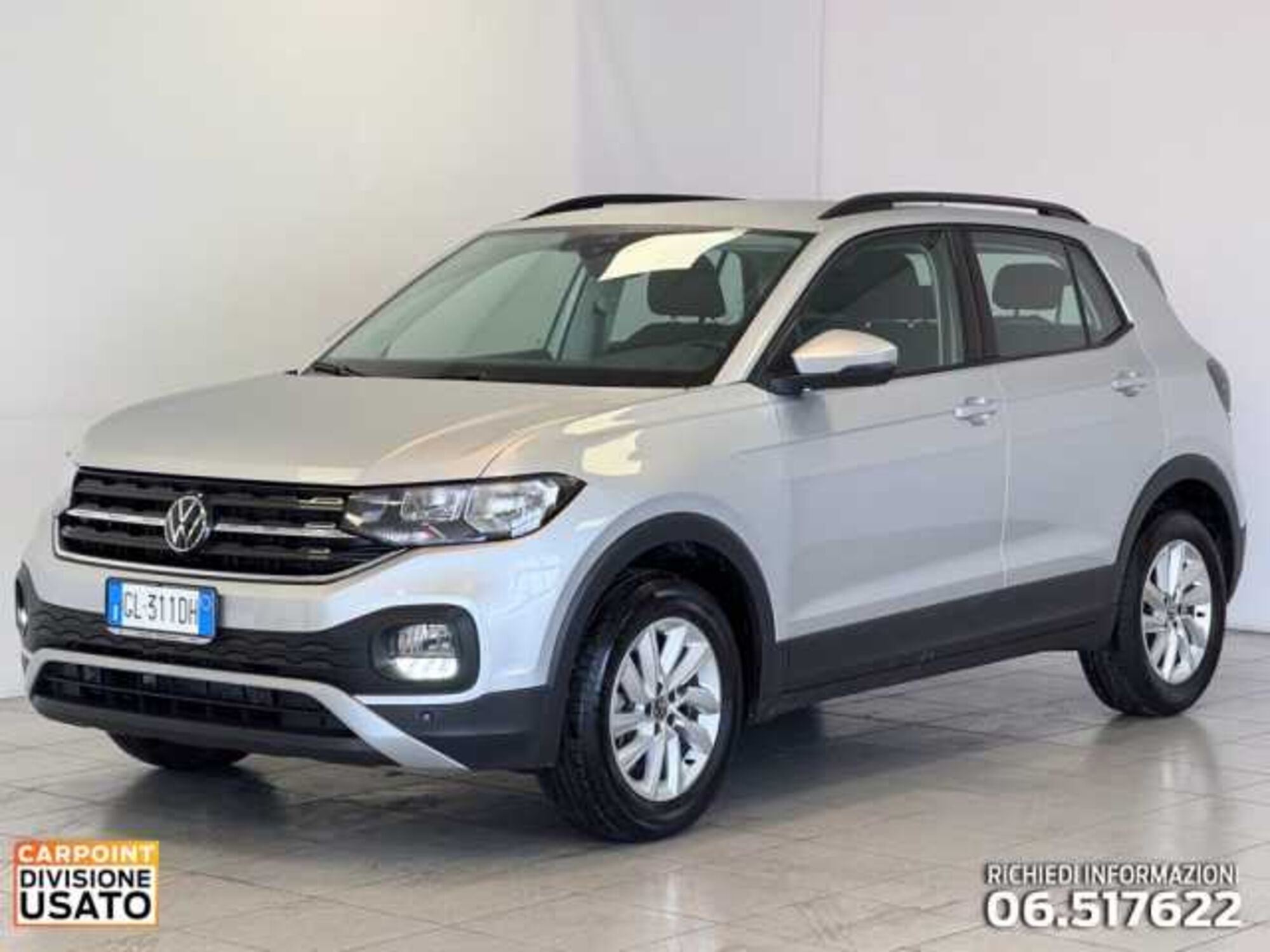 Volkswagen T-Cross 1.0 tsi Life 95cv del 2022 usata a Roma