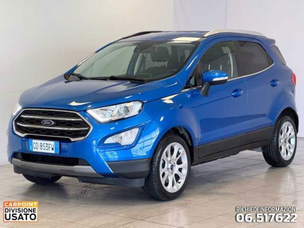 Ford EcoSport 1.5 Ecoblue 95 CV Start&Stop Titanium del 2020 usata a Roma