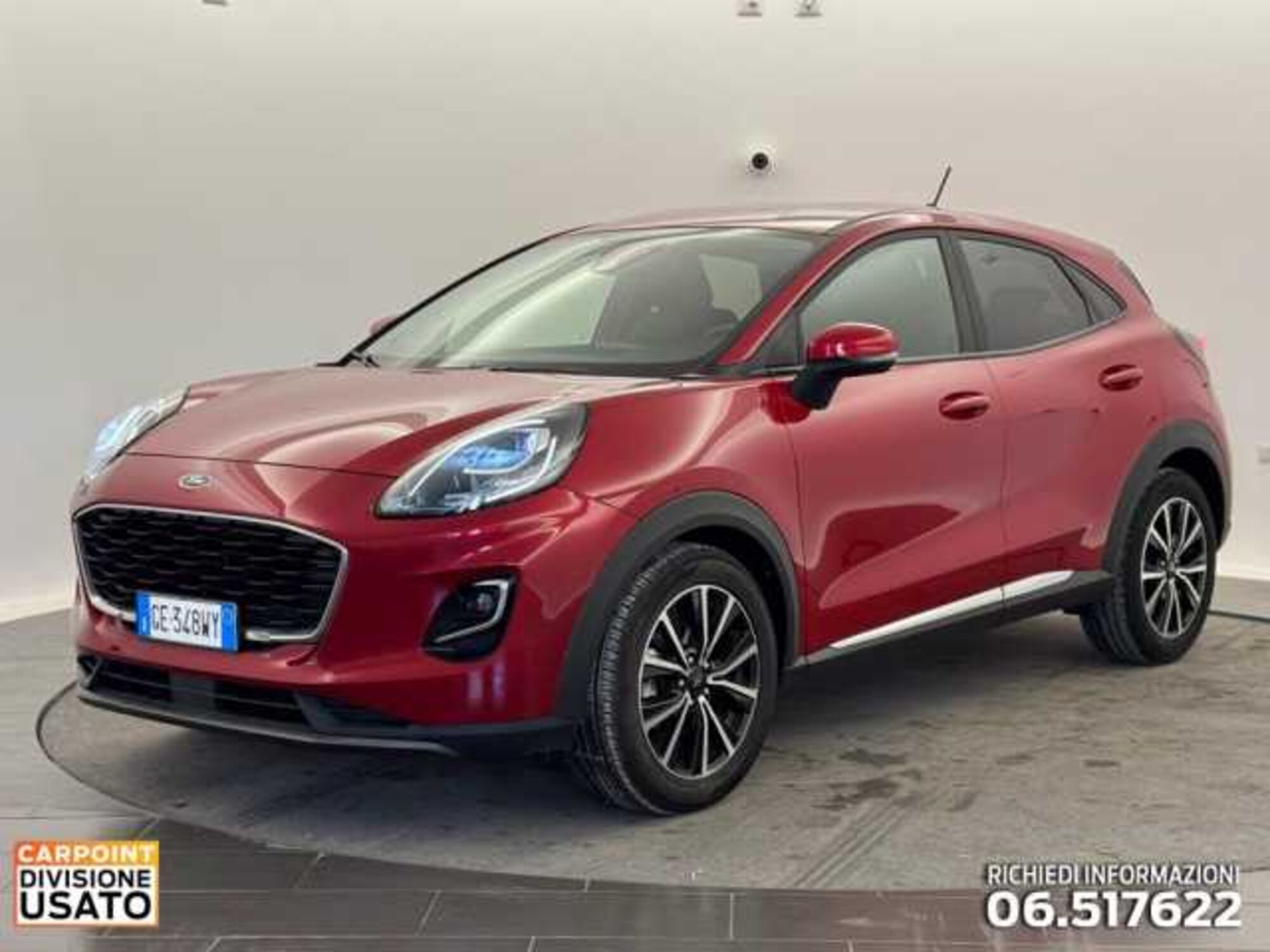 Ford Puma 1.0 ecoboost h Titanium 125cv del 2021 usata a Roma