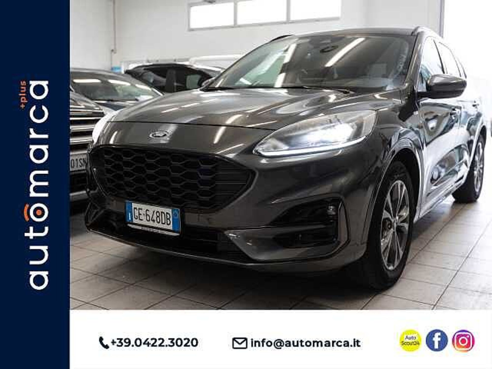 Ford Kuga 1.5 EcoBoost 150 CV 2WD ST-Line  del 2021 usata a Silea