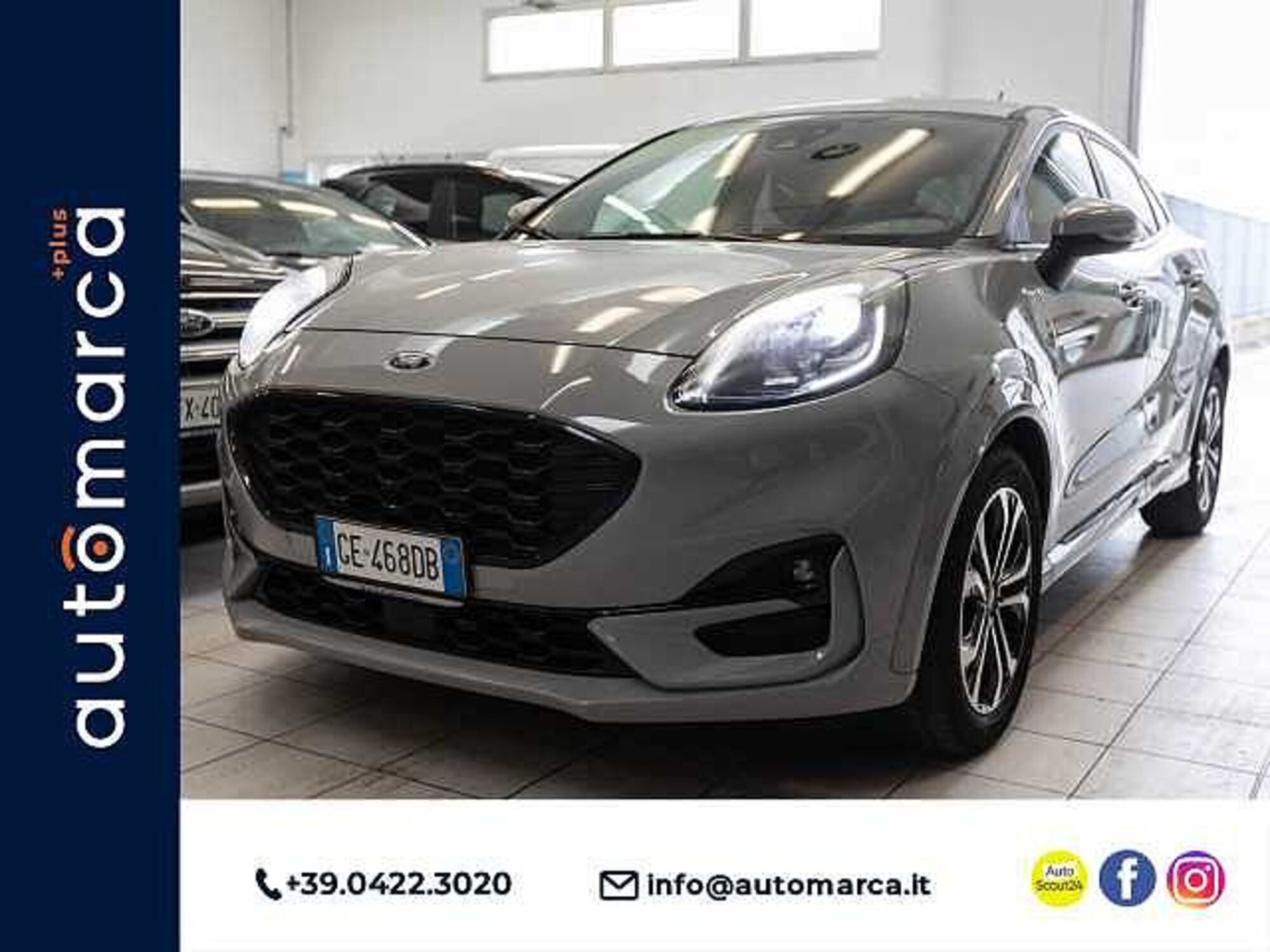 Ford Puma 1.0 EcoBoost 125 CV S&amp;S ST-Line del 2021 usata a Silea