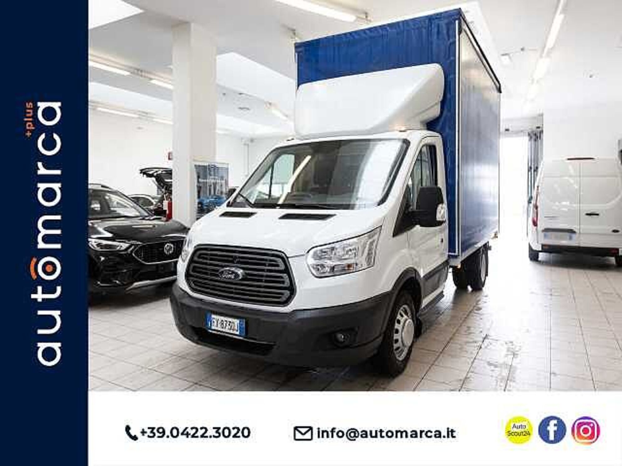 Ford Transit Furgone 350 2.0TDCi EcoBlue RWD 130CV PM-TM Furgone Trend  del 2019 usata a Silea