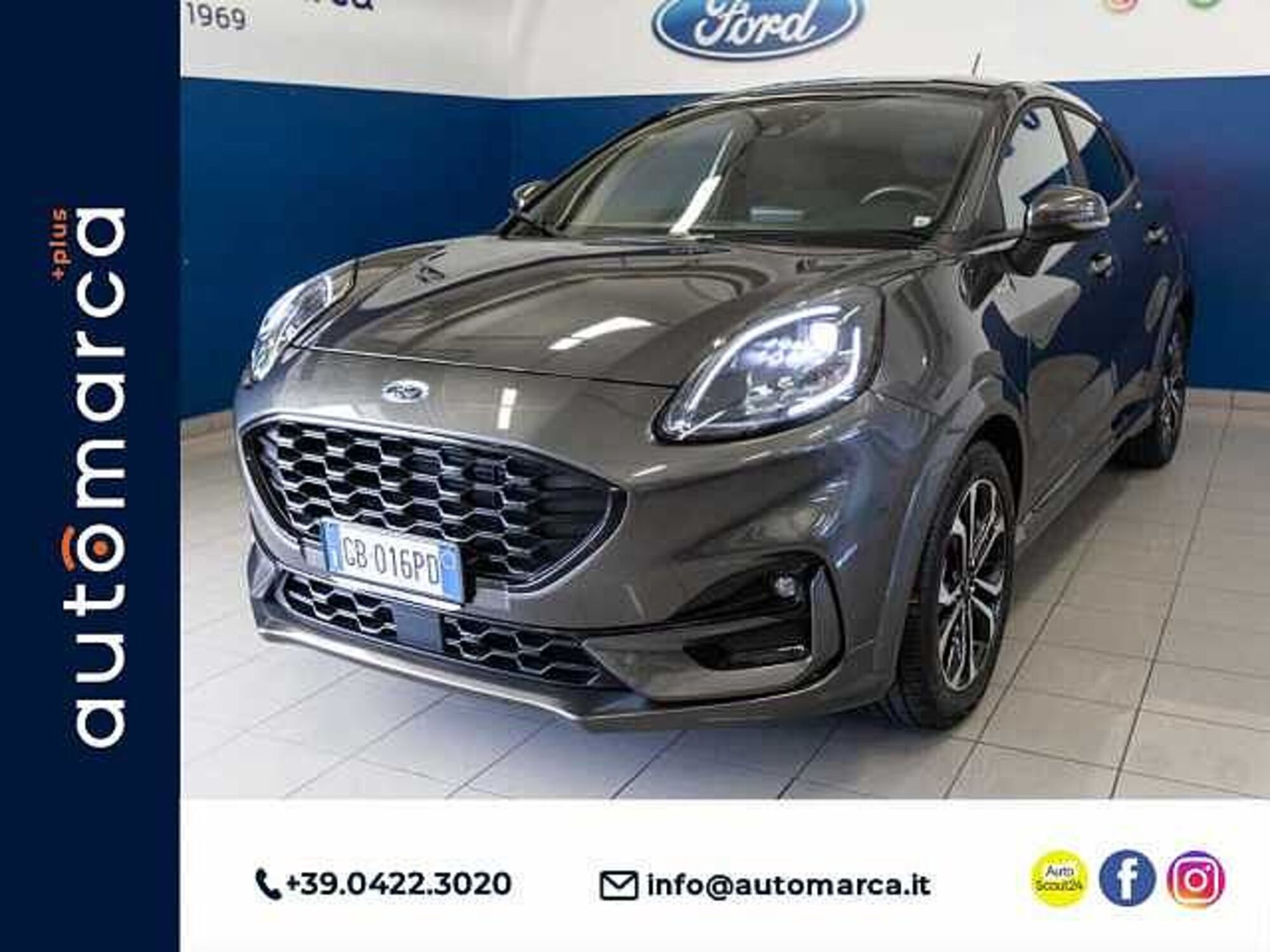 Ford Puma 1.0 EcoBoost 125 CV S&amp;S ST-Line del 2020 usata a Silea