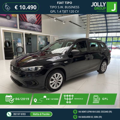 Fiat Tipo Station Wagon Tipo 1.4 T-Jet 120CV GPL SW Easy  del 2019 usata a Sora