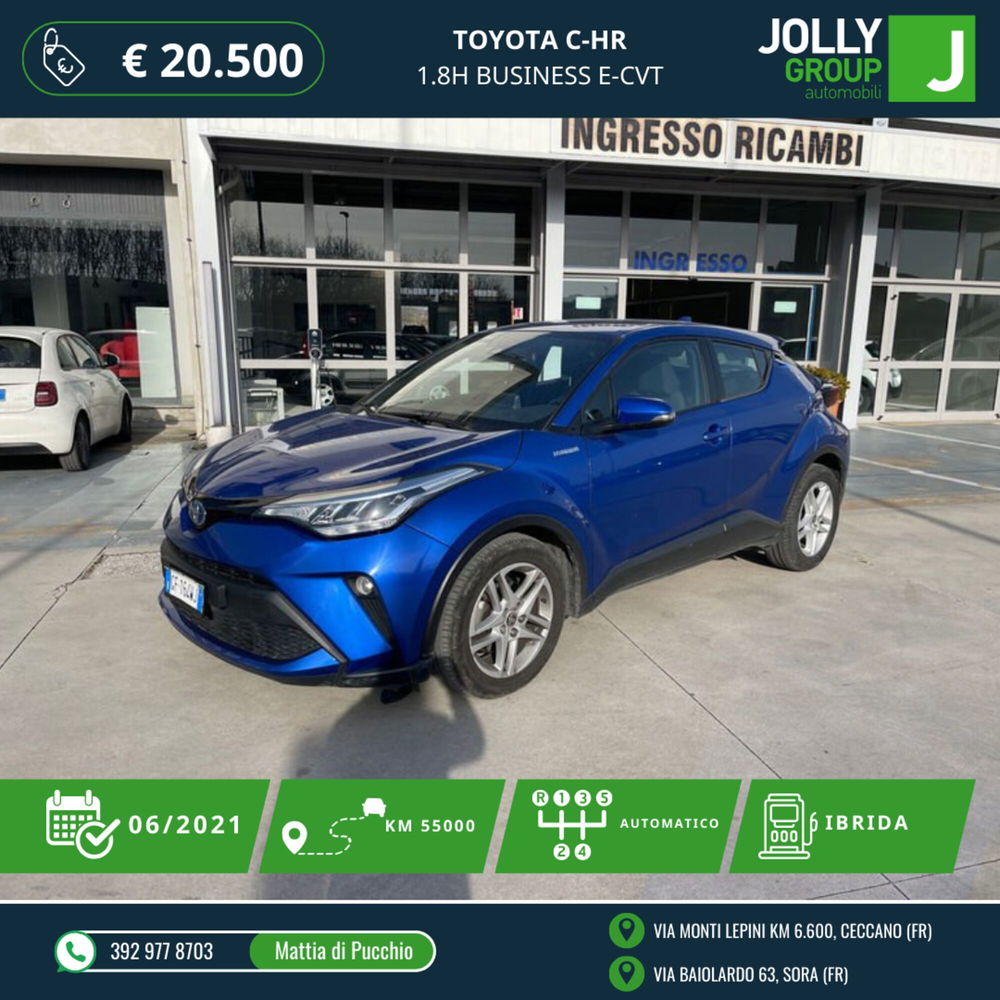 Toyota Toyota C-HR usata a Frosinone