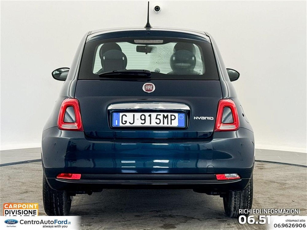 Fiat 500 1.0 Hybrid Cult  del 2022 usata a Albano Laziale (4)