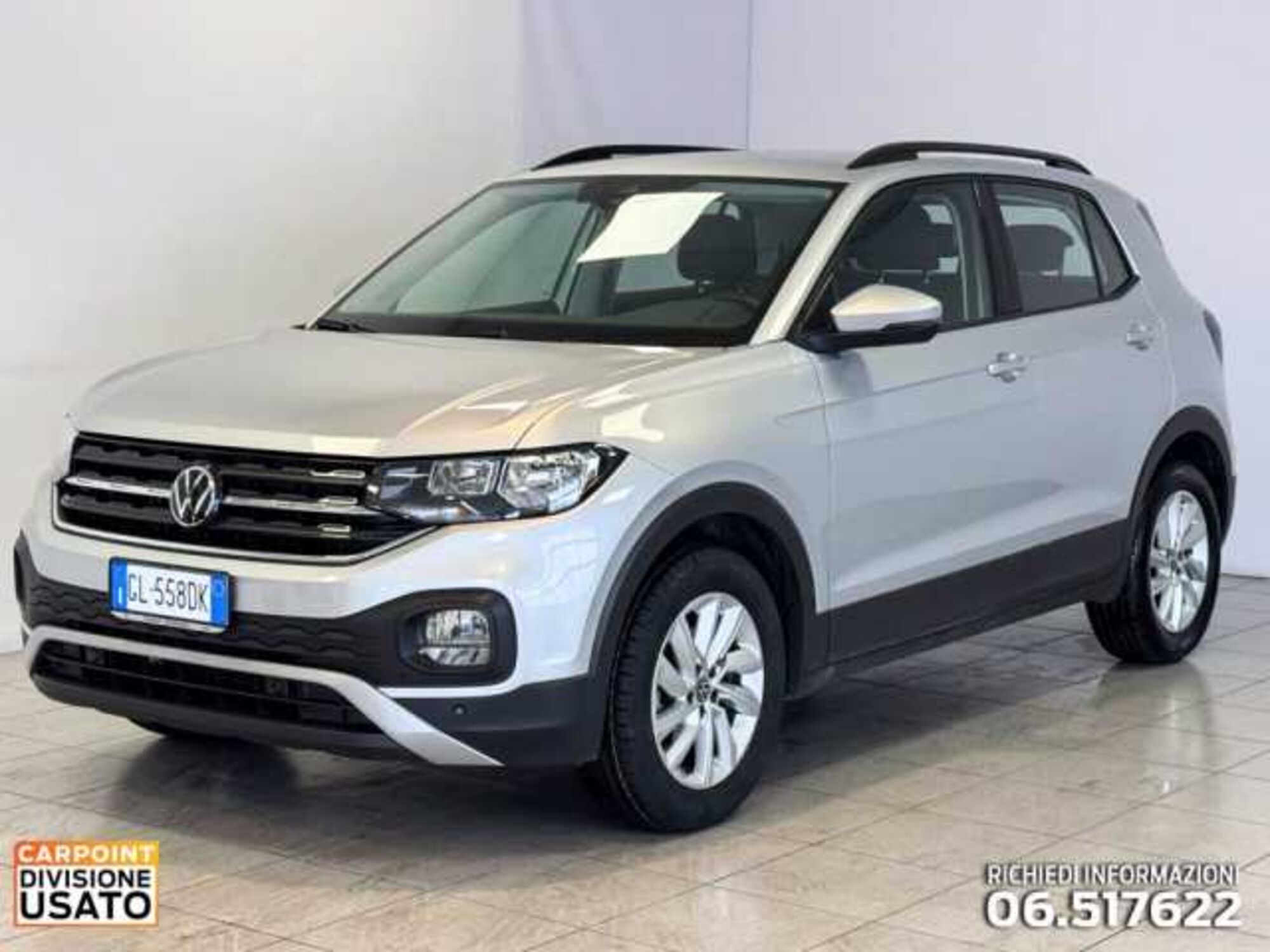 Volkswagen T-Cross 1.0 tsi Life 95cv del 2022 usata a Roma