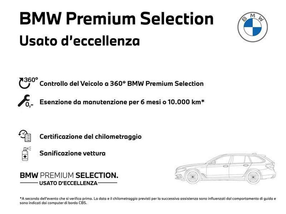 BMW Serie 3 Touring 318d  Business Advantage  del 2019 usata a Alessandria (2)