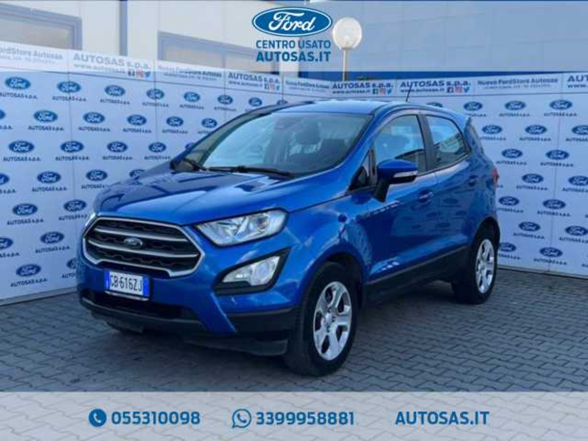 Ford EcoSport 1.0 EcoBoost 100 CV Business  del 2020 usata a Firenze