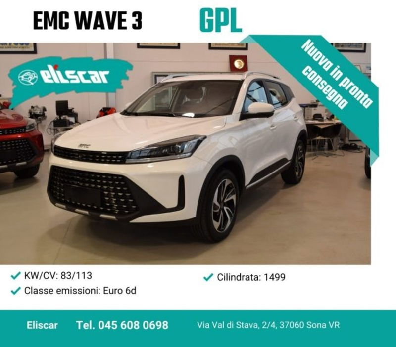 Emc Wave 3 Wave 3 1.5T MT GPL nuova a Sona