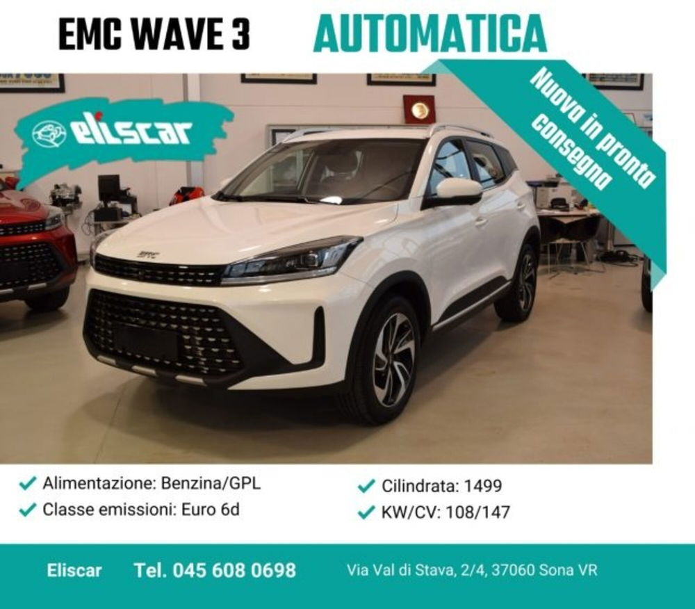 Emc Wave 3 Wave 3 1.5T CVT GPL nuova a Sona