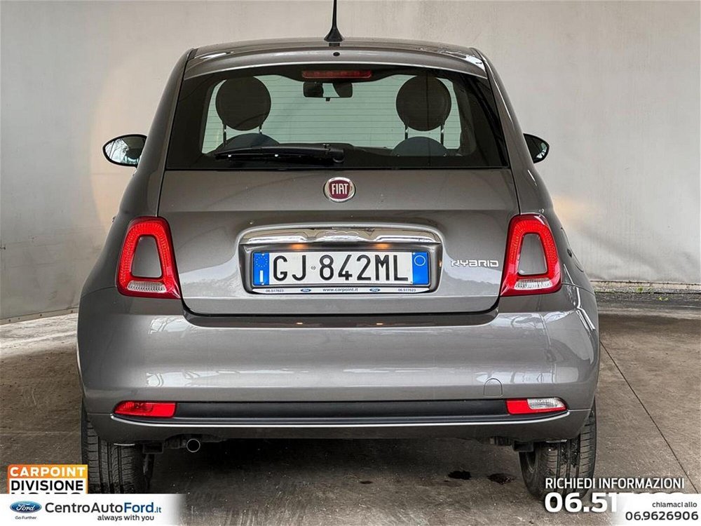 Fiat 500 1.0 Hybrid Cult  del 2022 usata a Albano Laziale (4)