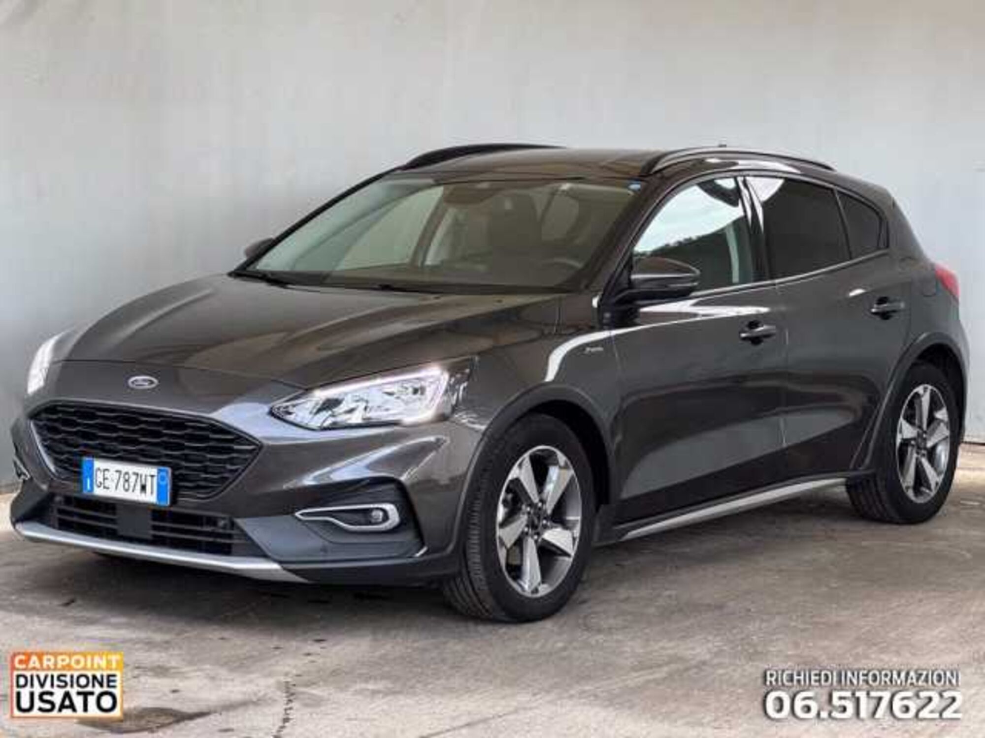 Ford Focus 1.0 EcoBoost 125 CV 5p. Active  del 2021 usata a Roma