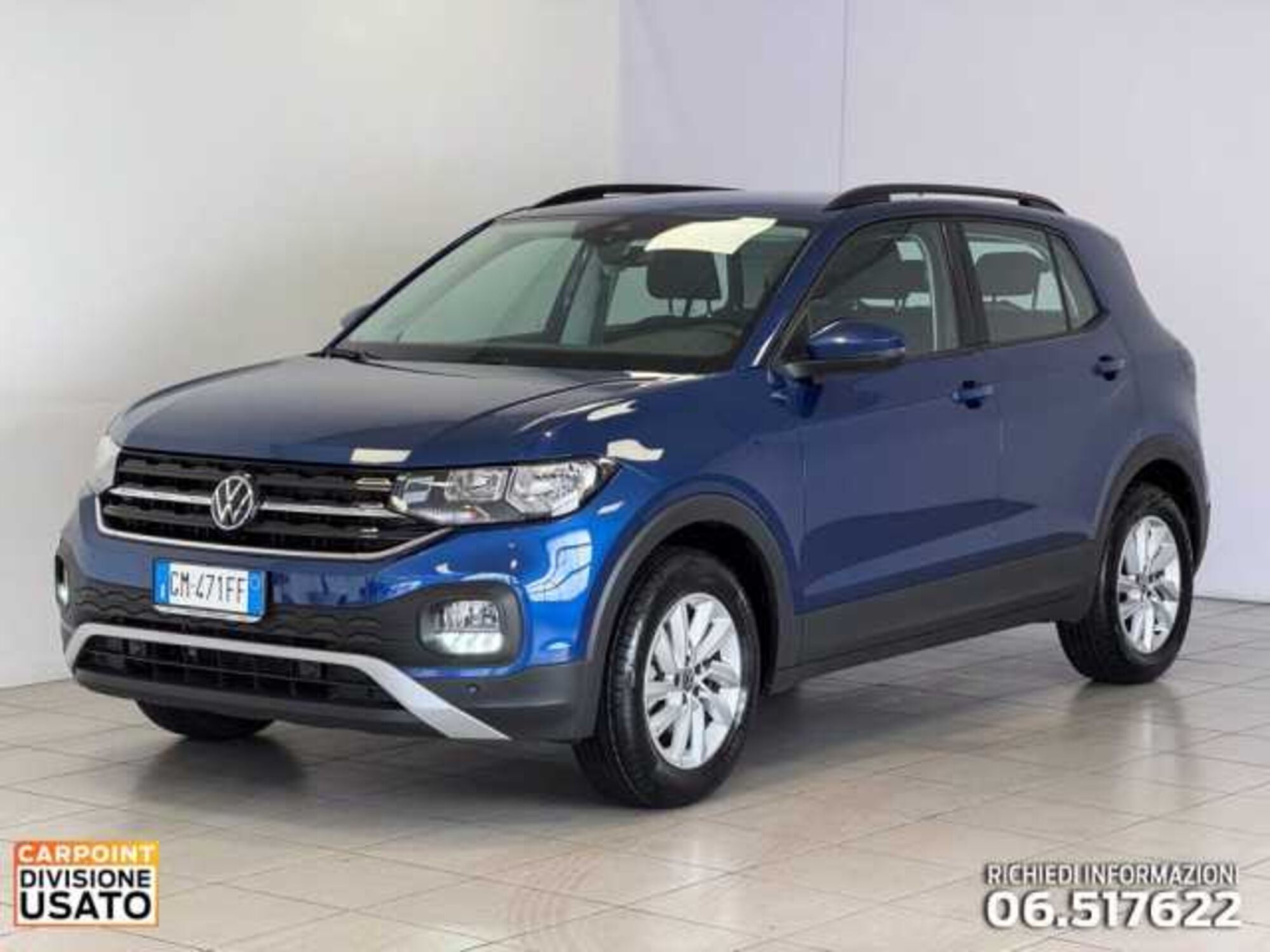 Volkswagen T-Cross 1.0 tsi Life 95cv del 2022 usata a Roma