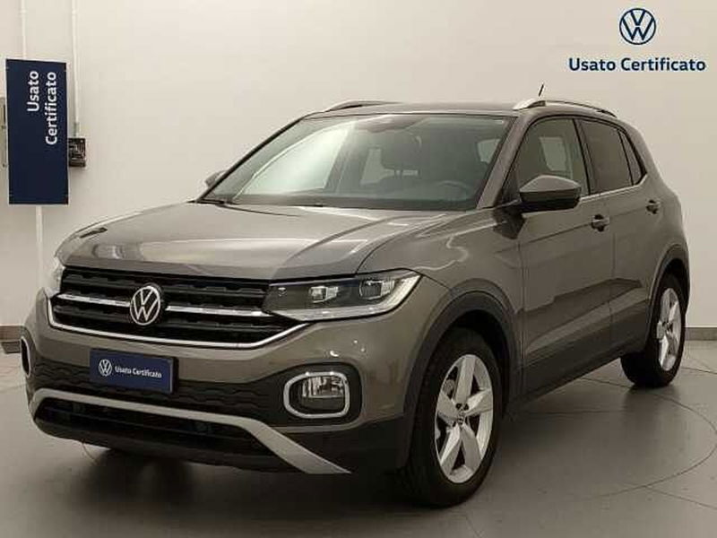 Volkswagen T-Cross 1.0 TSI 110 CV DSG Advanced del 2021 usata a Busto Arsizio