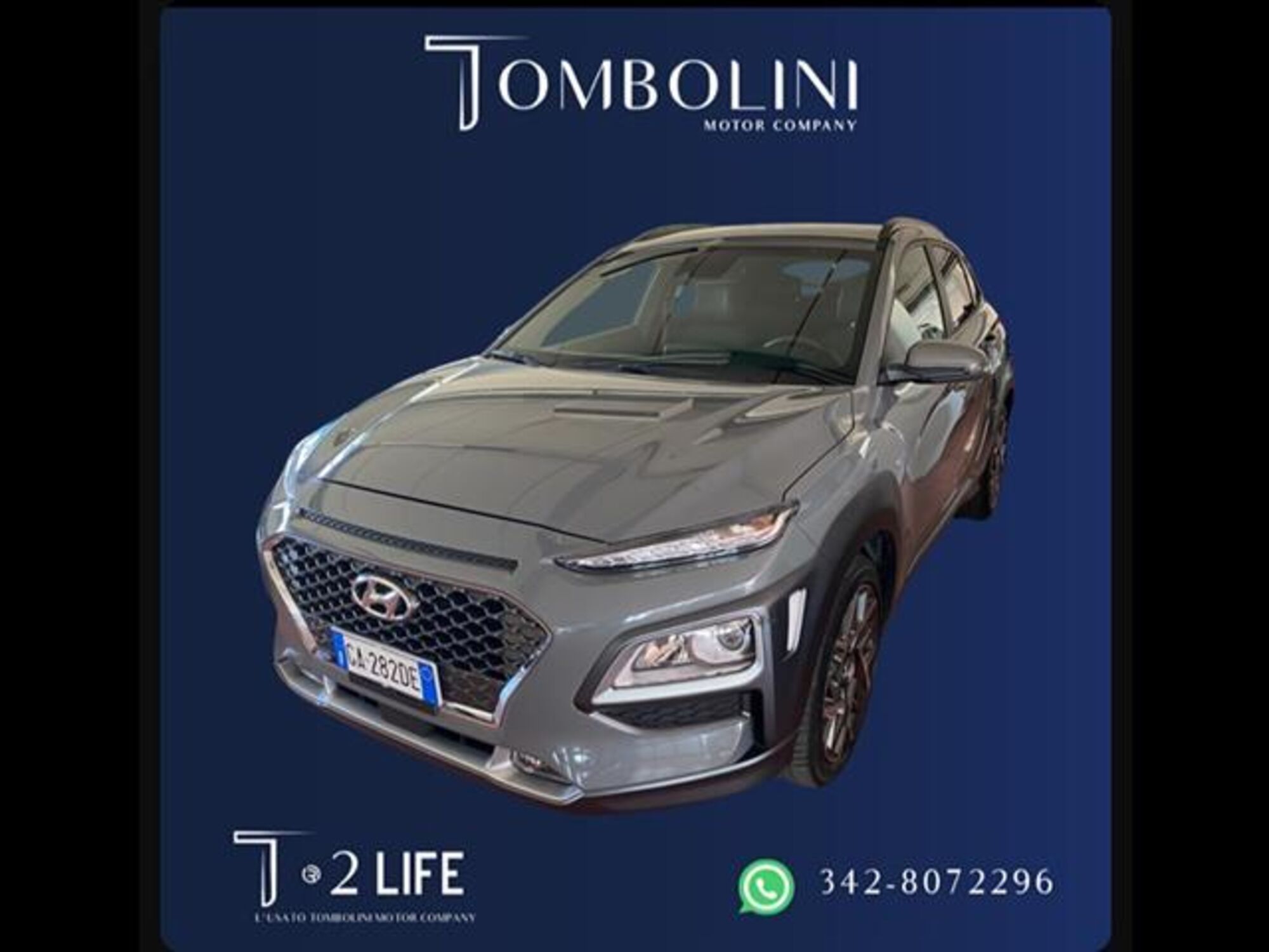 Hyundai Kona HEV 1.6 DCT XPrime del 2020 usata a Civitanova Marche