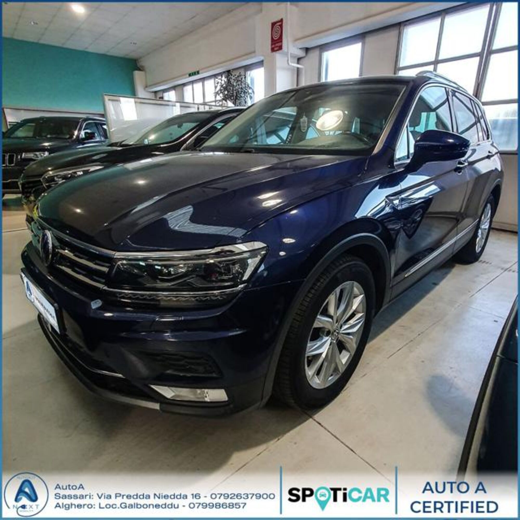 Volkswagen Tiguan 2.0 TDI SCR 4MOTION Executive BlueMotion Technology del 2017 usata a Sassari