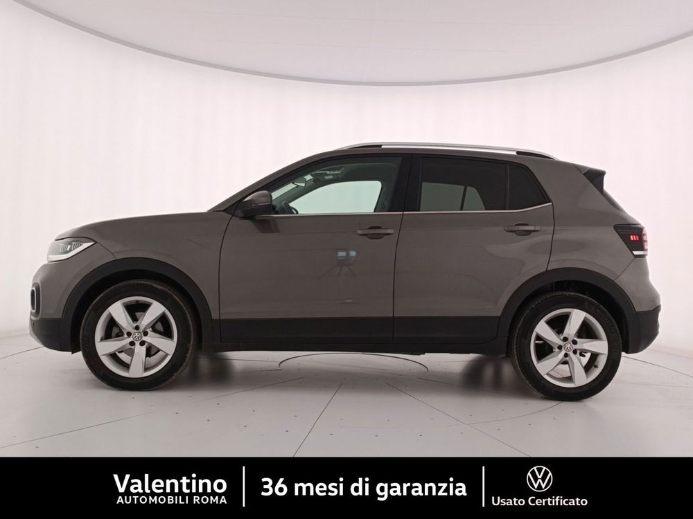 Volkswagen T-Cross 1.0 TSI 115 CV Advanced BMT  del 2020 usata a Roma (4)